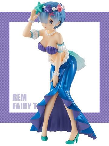 Rem (Fairy Tale Ningyo Hime), Re: Zero Kara Hajimeru Isekai Seikatsu, FuRyu, Pre-Painted